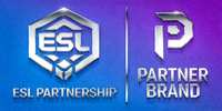 知名电子竞技联盟 ESL 合作标志